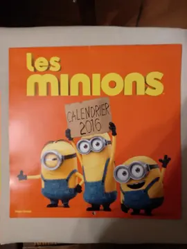 Calendrier Les Minions 2016