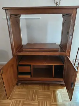 URGENT meuble TV avec plateau pivotant