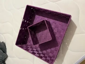 Panières violettes
