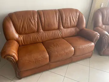 Canapé en cuir 190X97X94H