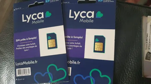3 carte prépayés neuf