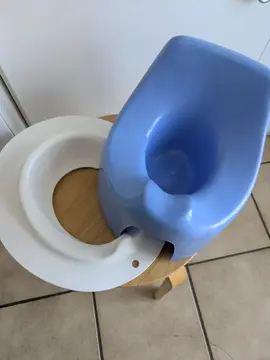 Pot et réducteur wc basiques