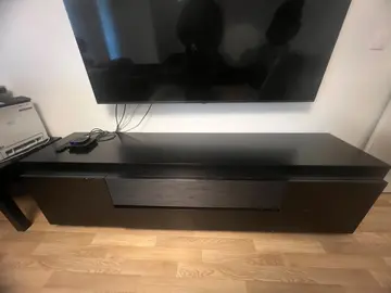 meuble télé et bahut en bois