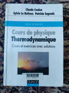 Cours de thermodynamique physique