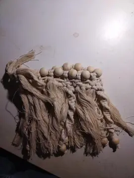 Jupe macramé pour poupée diamètre 10cm