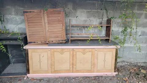 buffet + meuble haut