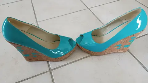 chaussures compensées t.38