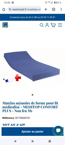 matelas médicalisé
