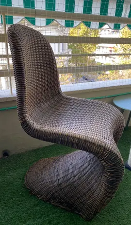 Chaise en osier