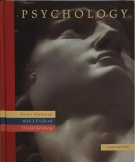 Grand format Psychology - Gleitman 6th edition