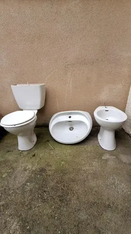 WC, lavabo, bidet