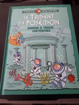 Livre McDo Le Trident de Poséidon