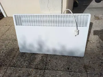 Radiateur électrique blanc