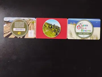 Carnet timbres vide BC2025-Terre de tourisme - Sites Naturels