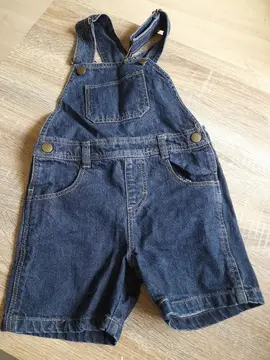 salopette short T 24 mois