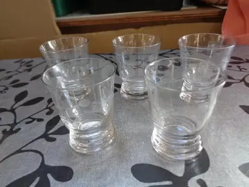 Lot de 5 verres