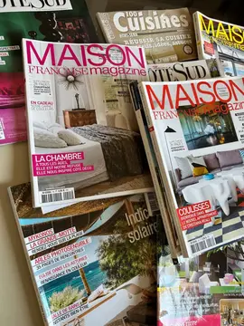 lot de 15 magazines déco maison