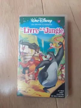 Cassette VHS Le Livre de la Jungle