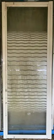 porte vitrée pour douche / salle de bain