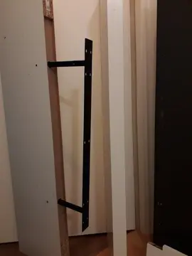 2 etageres fication à coulisse
