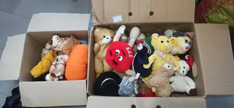 lot peluches