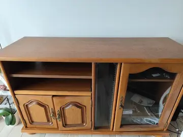 meuble tv en bois