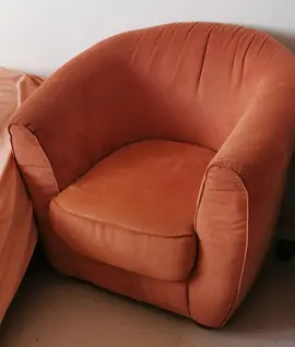 Fauteuil rose