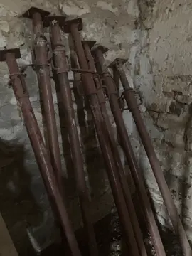 Étai de maçon en acier x 7
