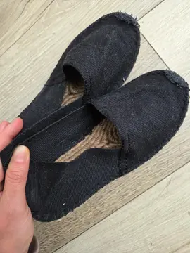 Espadrilles noires tailles 35