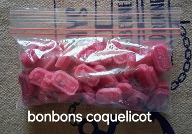 bonbons Coquelicot