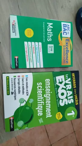 livres scolaires 1ere
