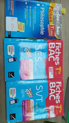 livres fiches BAC