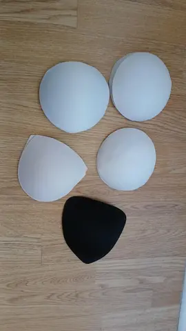 5 paires de coques pour soutien gorge