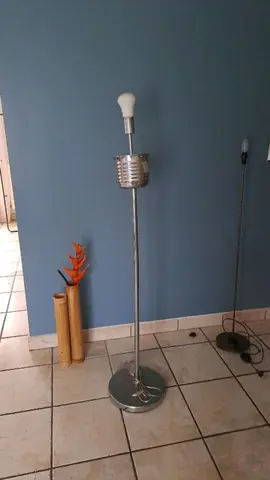 Pied de lampe métal 150 cm