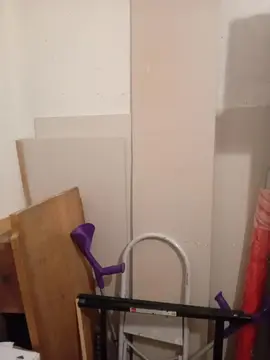Chute de placoplâtre BA 13