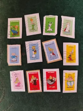 série timbres France Astérix