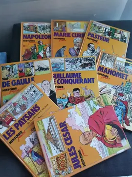 Lot de 8 livres histoire junior