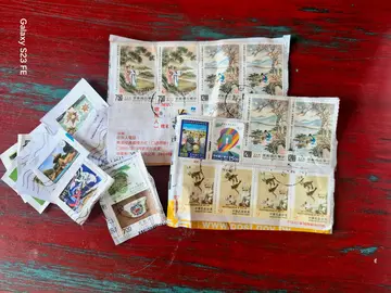 lots de 30 timbres