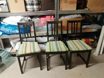 Lot de 3 chaises