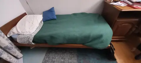 lit en bois une personne 190x90