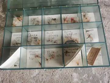 ensemble pêche à la mouche