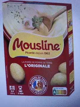 flocons de purée