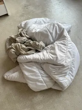 couette et protège matelas 2 places