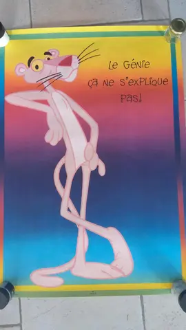 Poster panthère rose