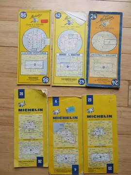 les premieres cartes Michelin