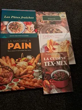 Lot de livres de cuisine