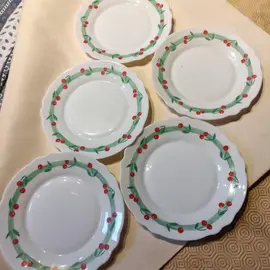 lot de 5 assiettes à dessert