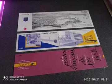 carnet timbre vide 91