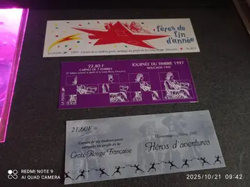 carnet vide timbre 97