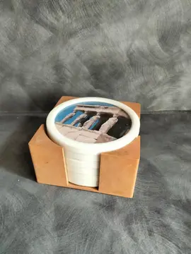 2 lots de sous verres